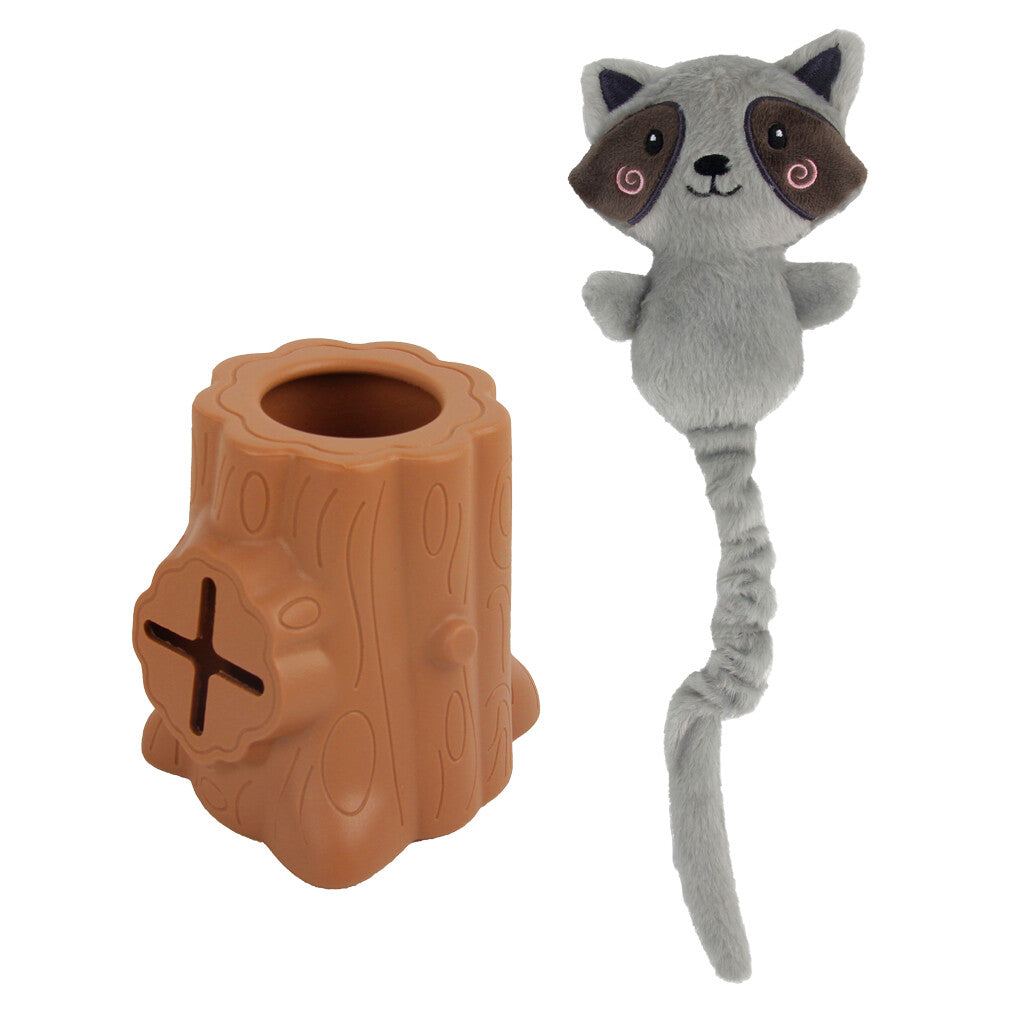 AFP Treats In "V" Hiders - Tree-Hider Waschbär