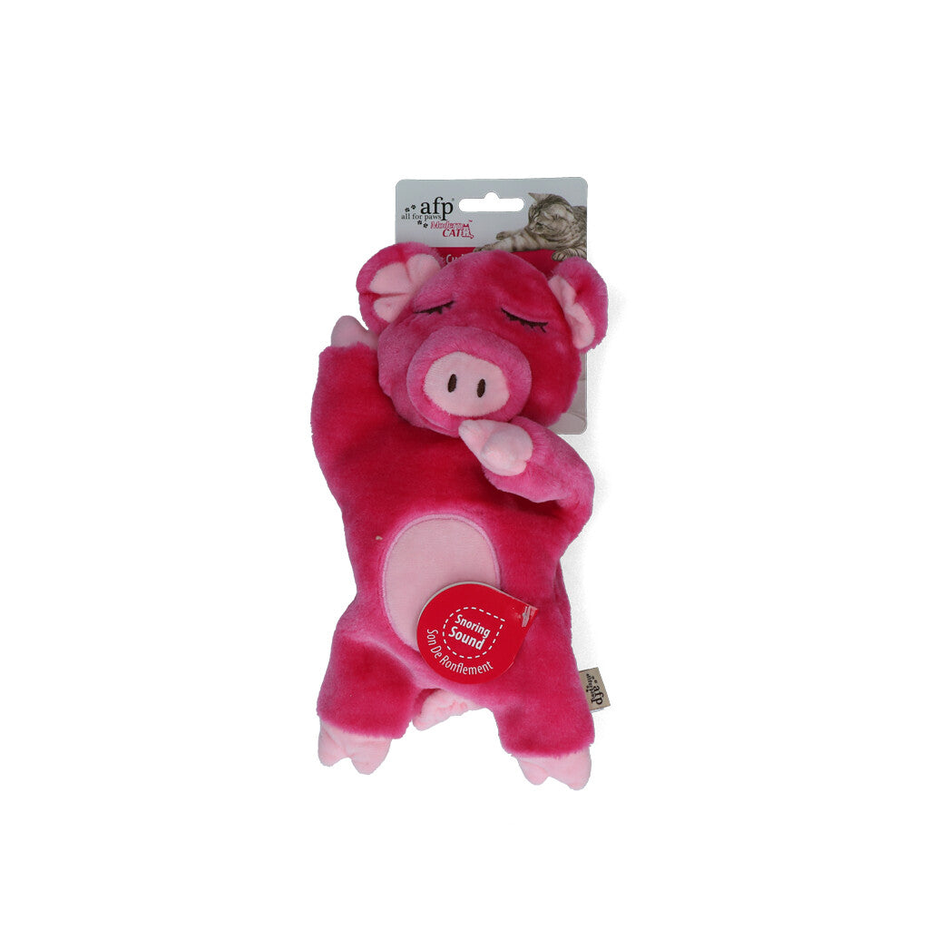 AFP Modern Cat - Snoring Cuddler Pig