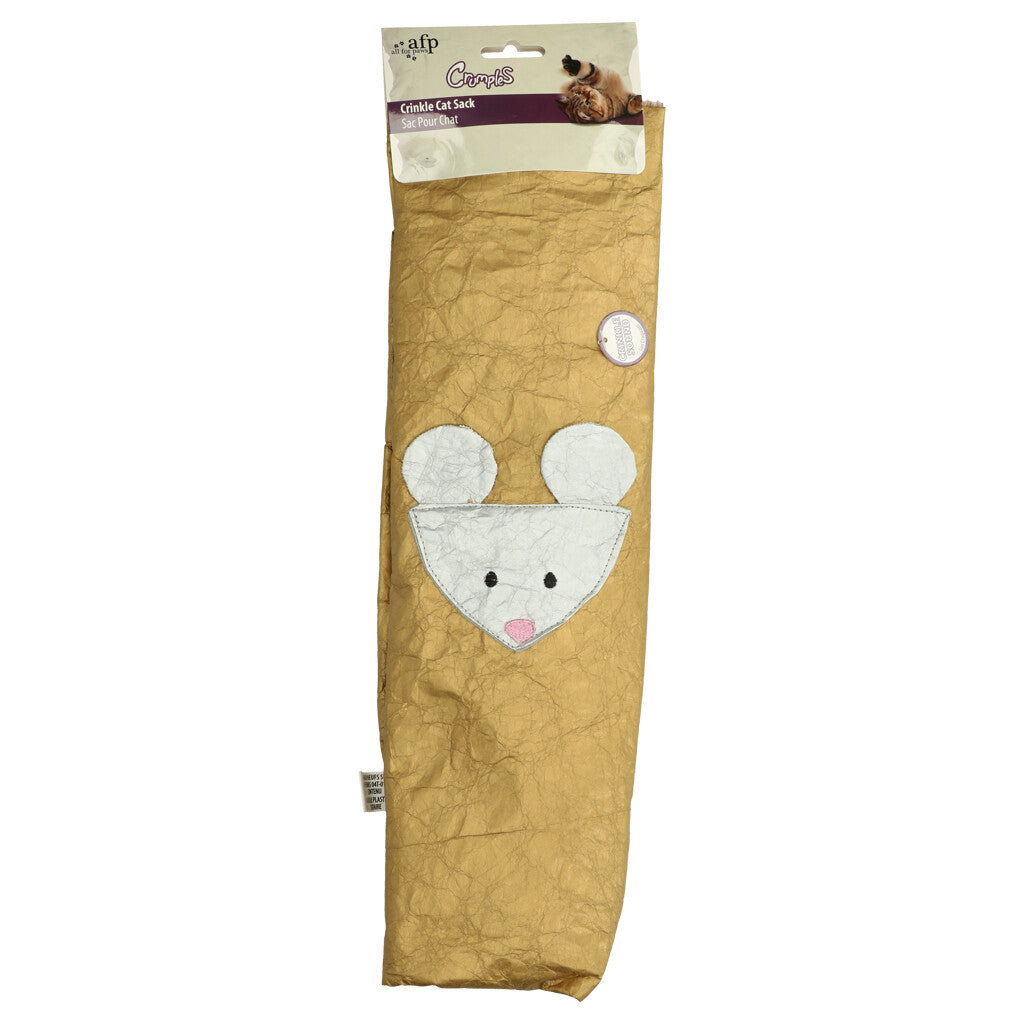AFP Crumples - Crinkle Cat Sack Gold