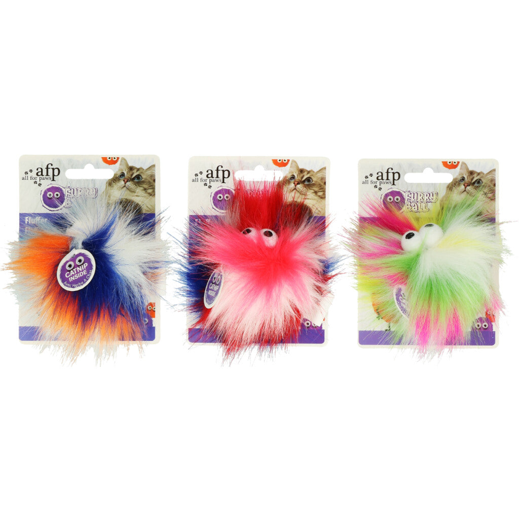 AFP Furry Ball - Fluffy Ball Orange