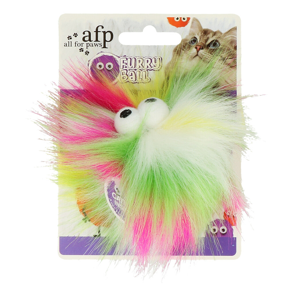 AFP Furry Ball - Fluffy Ball Gelb