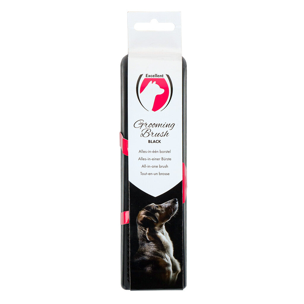 Excellent Pets Grooming Brush Medium Schwarz