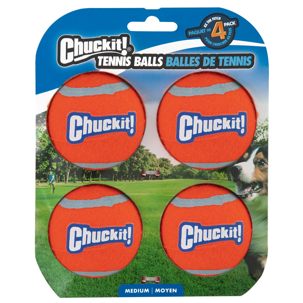 Chuckit! Tennis Ball M (4-pack)