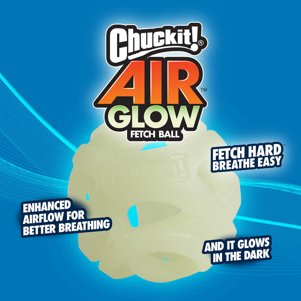 Chuckit! Air Glow Fetch Ball M (2-pack)