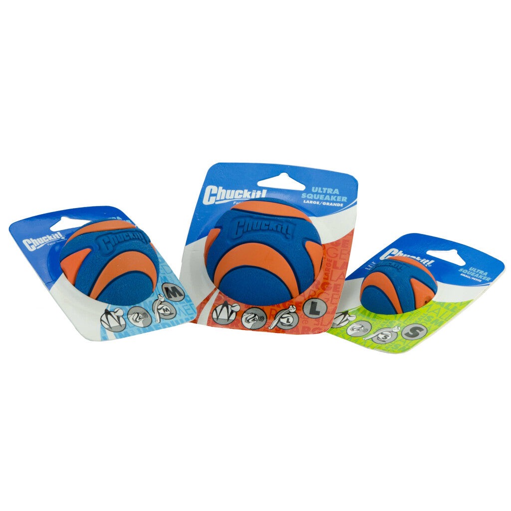 Chuckit! Ultra Squeaker Ball S (2-pack)
