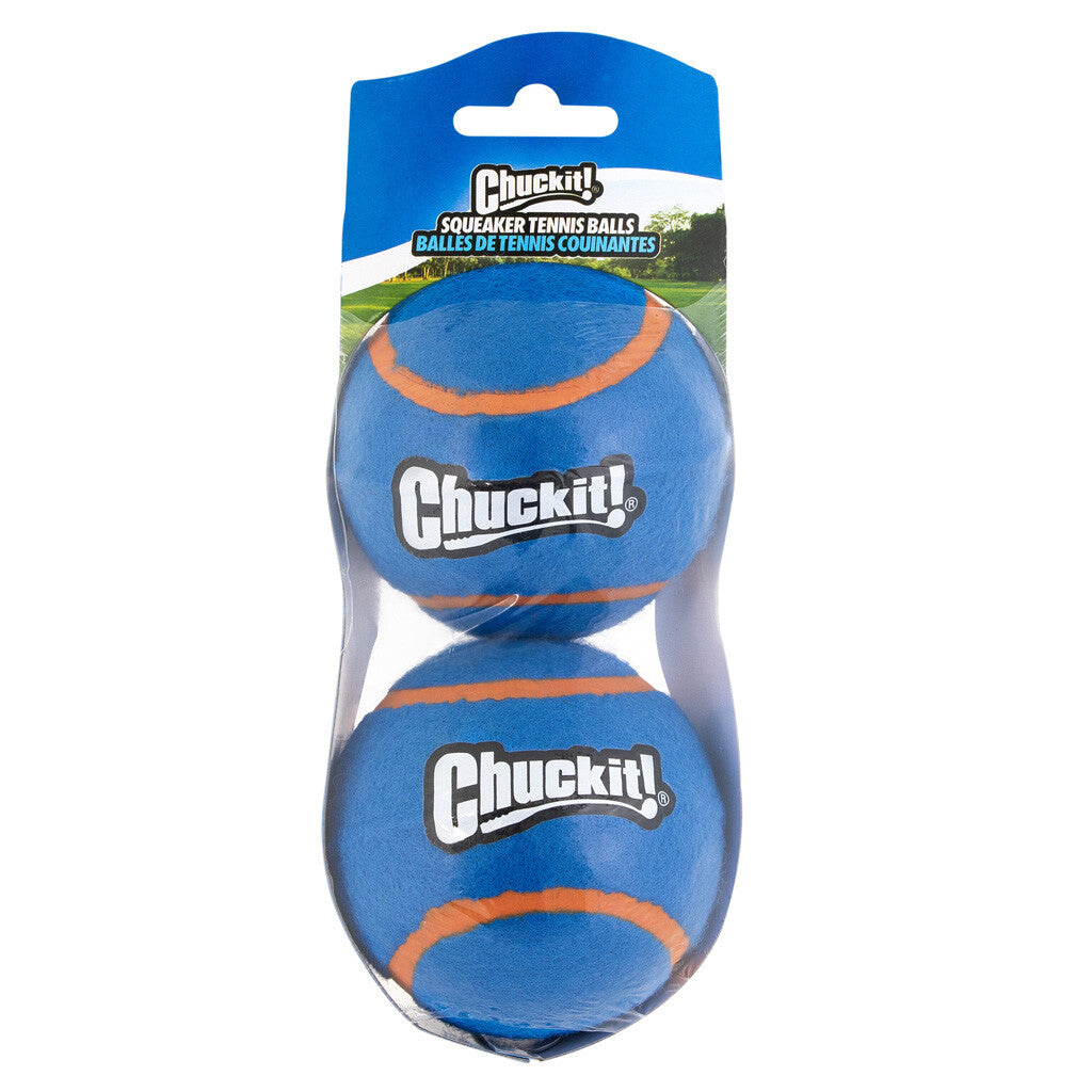 Chuckit! Squeaker Tennis Balls L (2-pack)