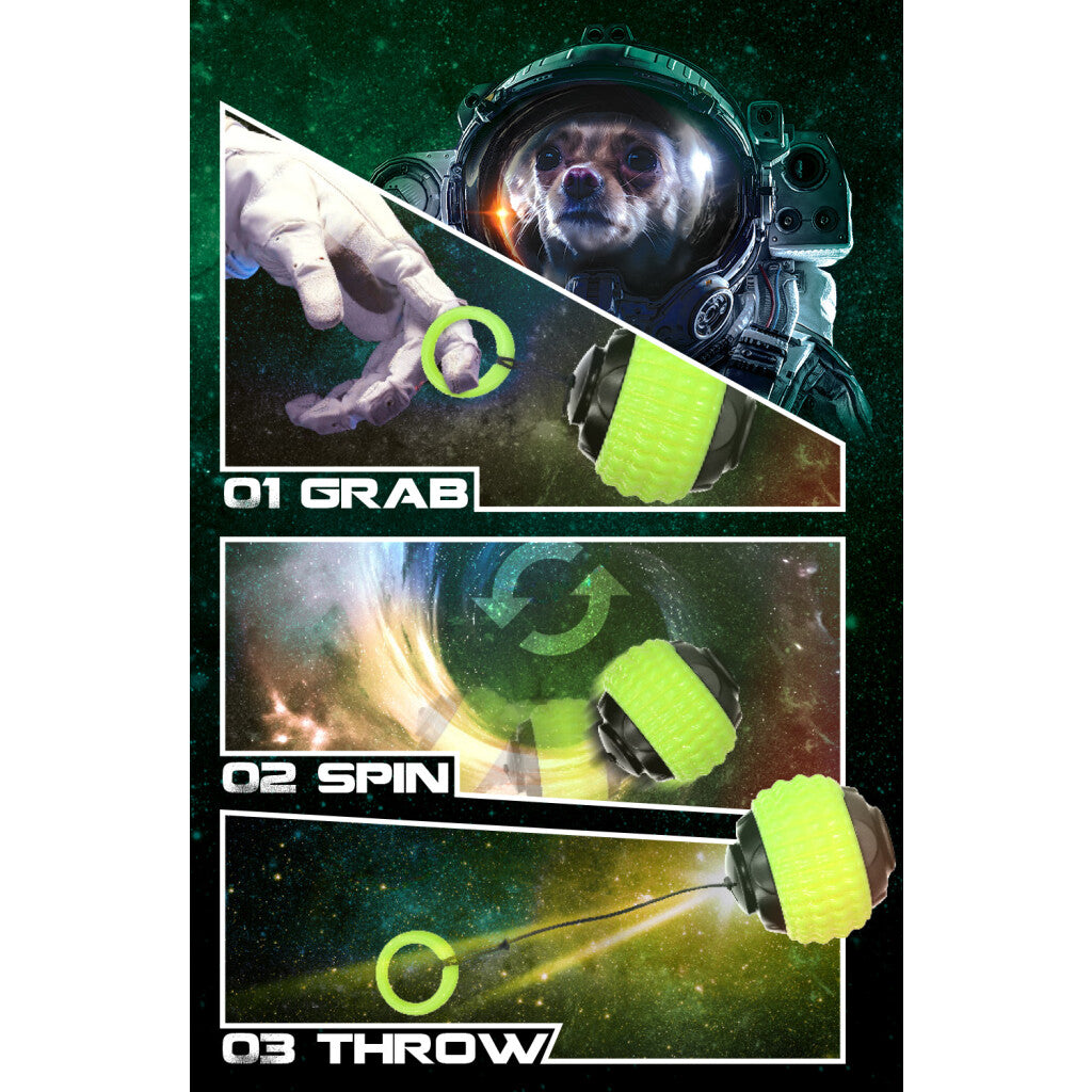 Dog Comets Blazar Jet Grün