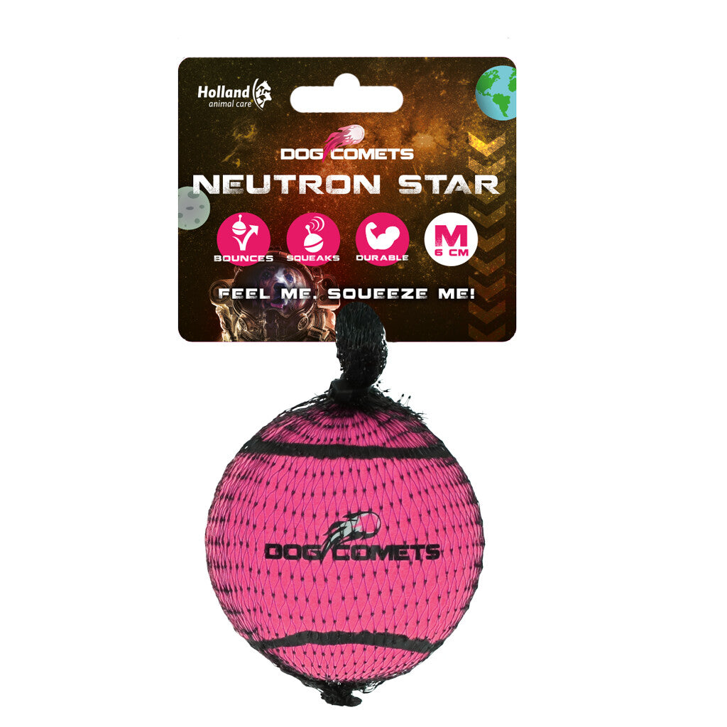 Dog Comets Neutron Star Tennisball Mit Quietscher M Rosa