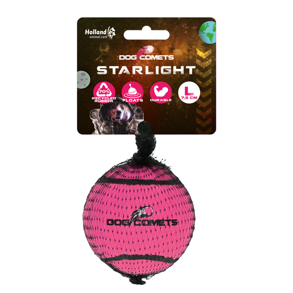 Dog Comets Starlight Tennisball L Rosa