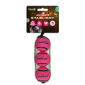Dog Comets Starlight Tennisball S Rosa (3-pack)