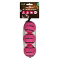 Dog Comets Starlight Tennisball M Rosa (3-pack)