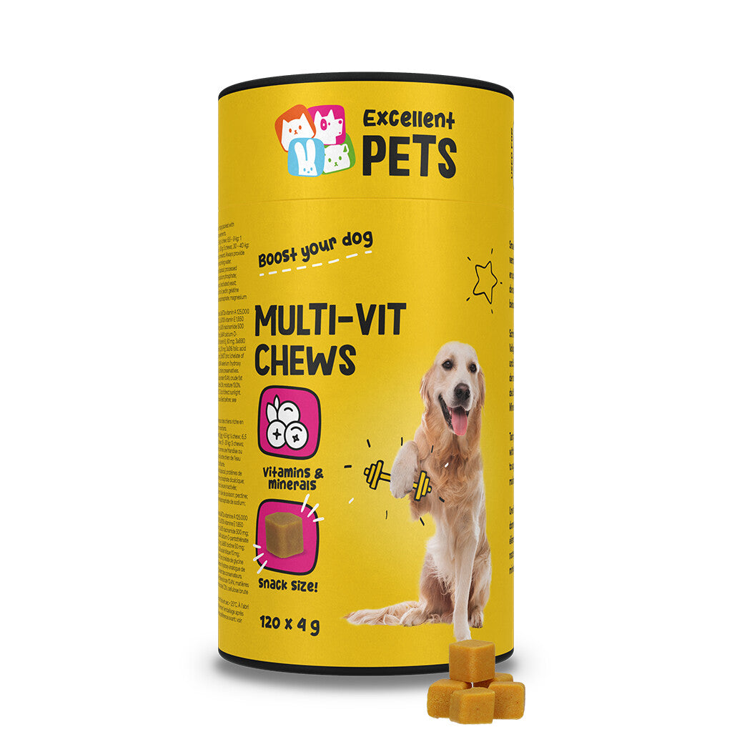Excellent Pets Multi-Vit Soft Chews 120 Treats