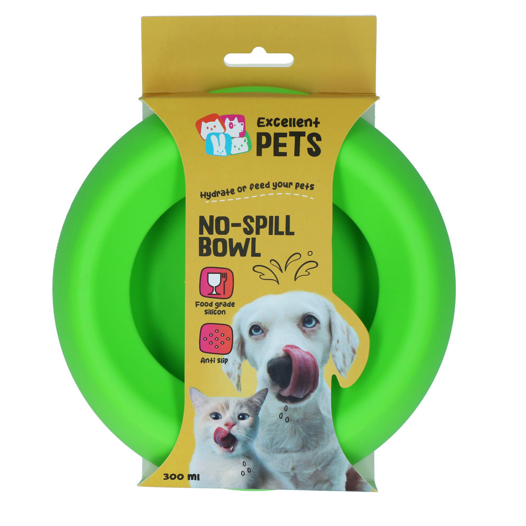 Excellent Pets No-Spill Bowl 300ml Grün S