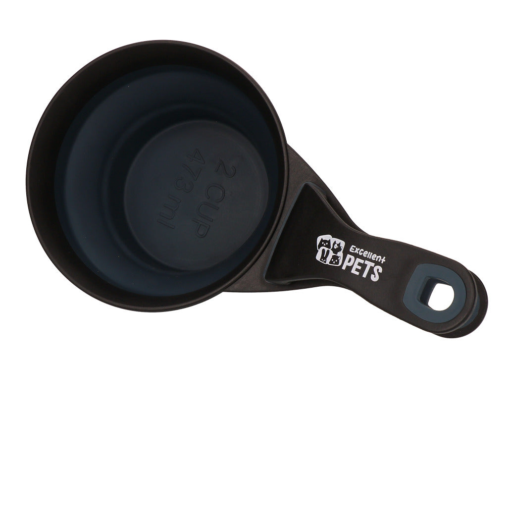 Excellent Pets Fütterschaufel mit Verriegelungsclip 2 cup