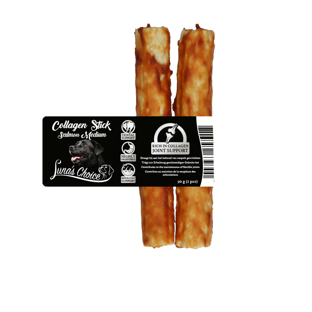 Luna's Choice Collagen Chews Stick Lachs M