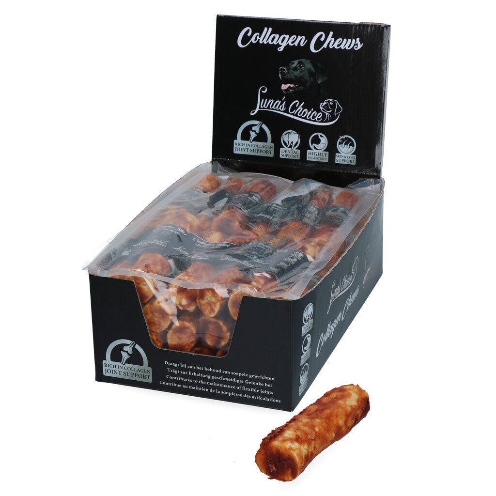Luna's Choice Collagen Chews Stick Lachs L