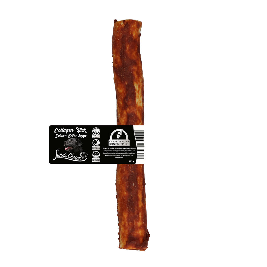 Luna's Choice Collagen Chews Stick Lachs XL