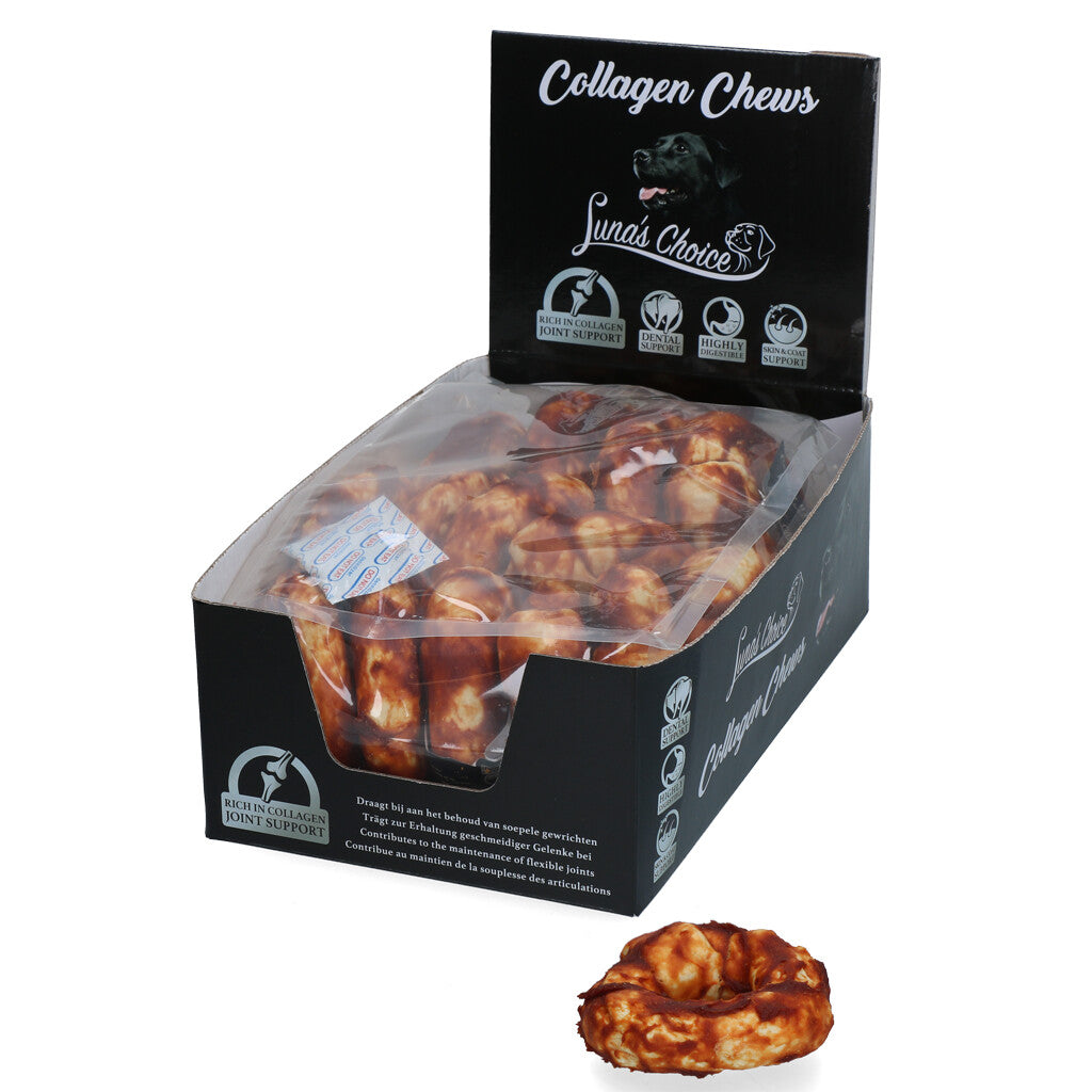 Luna's Choice Collagen Chews Donut Lachs