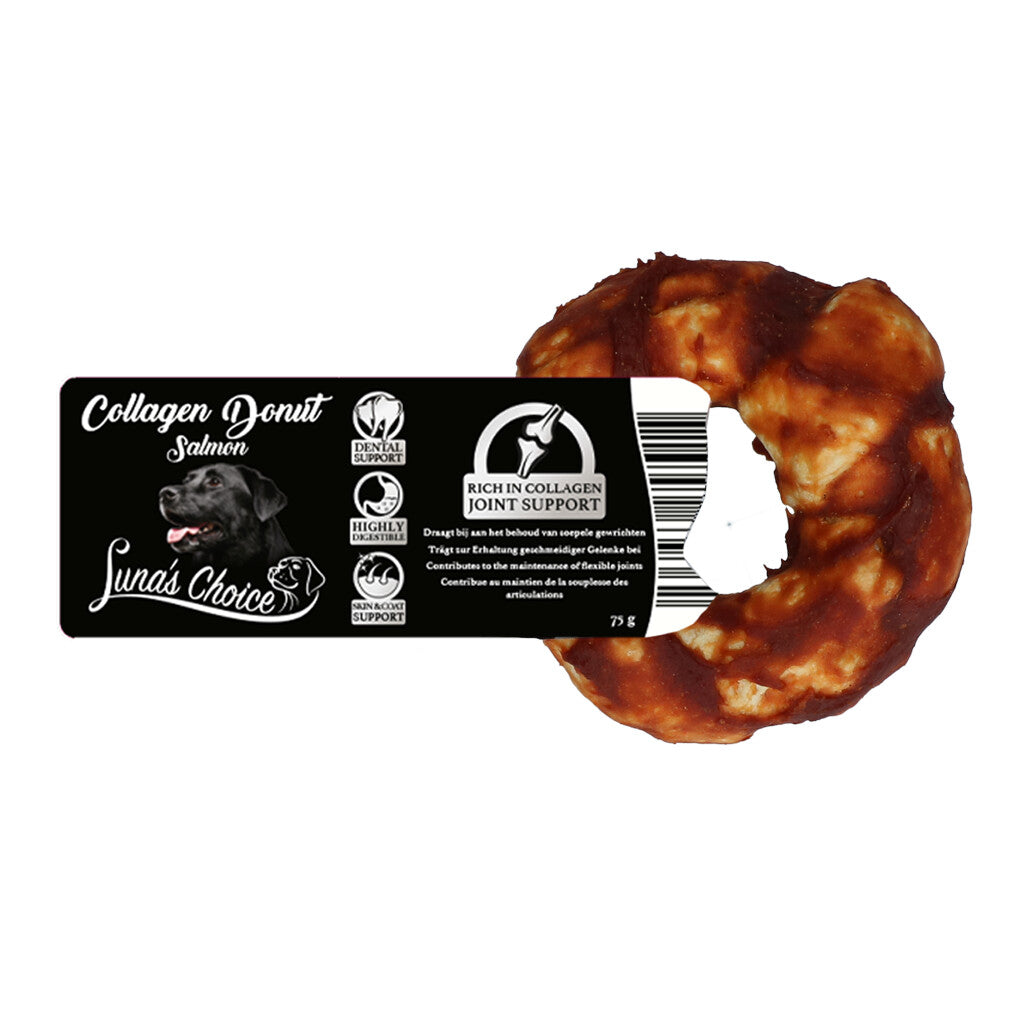 Luna's Choice Collagen Chews Donut Lachs