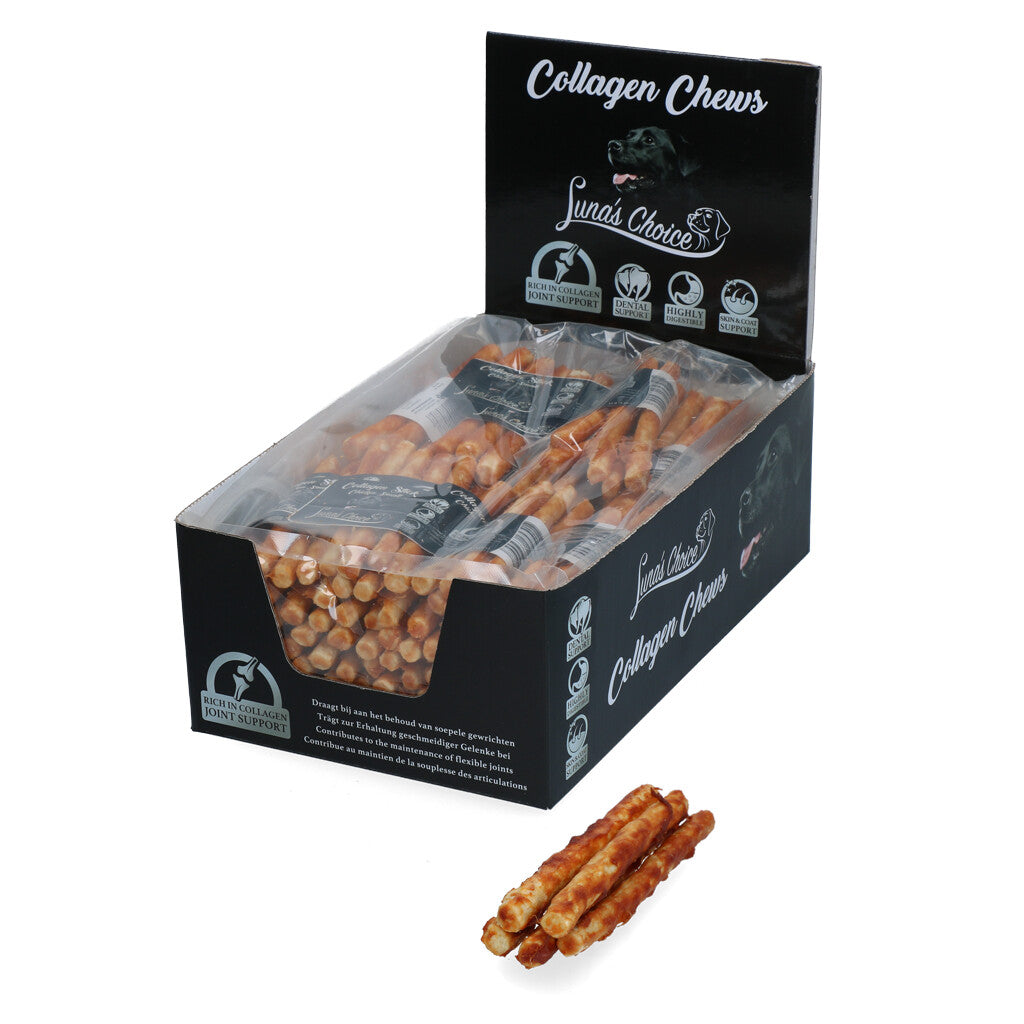 Luna's Choice Collagen Chews Stick Huhn S