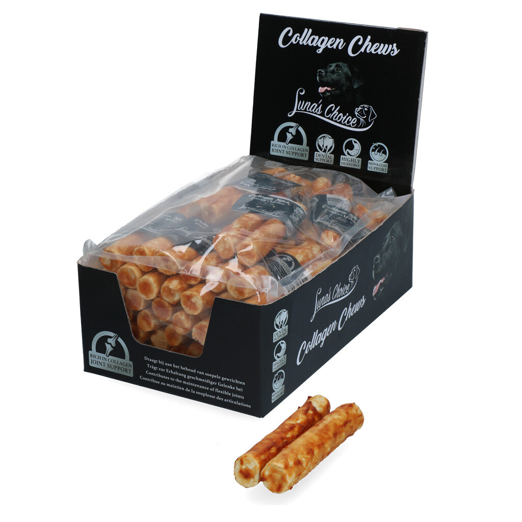 Luna's Choice Collagen Chews Stick Huhn M