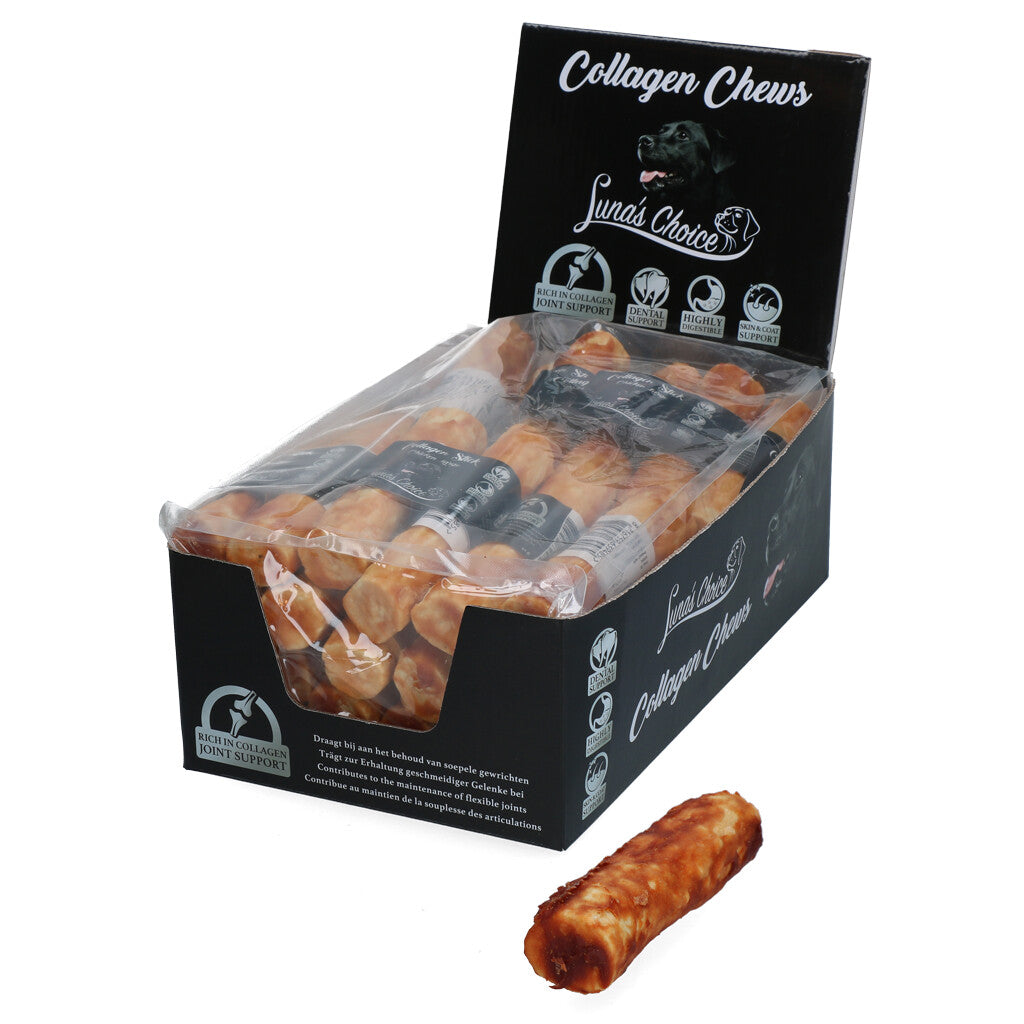Luna's Choice Collagen Chews Stick Huhn L