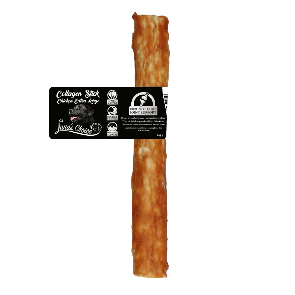 Luna's Choice Collagen Chews Stick Huhn XL