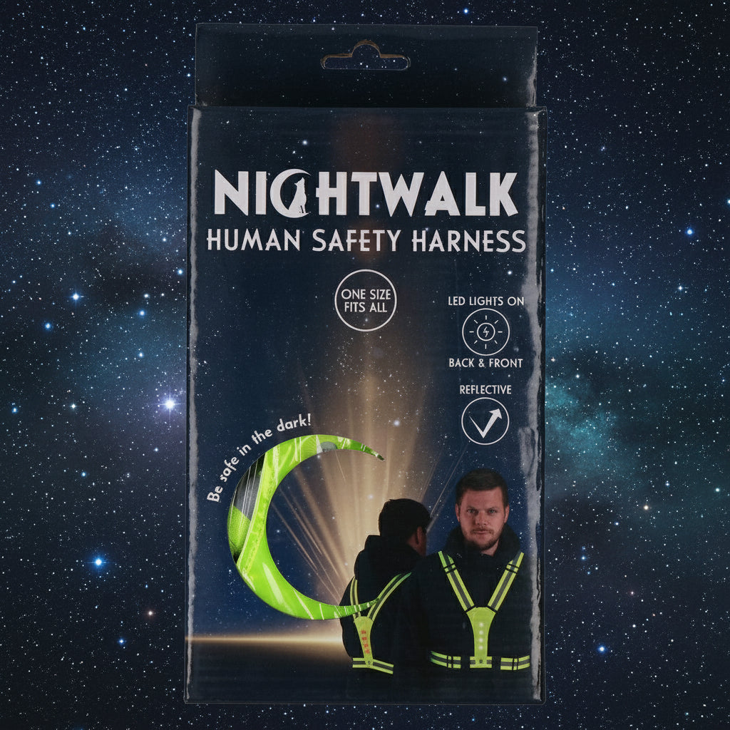 Nightwalk Human Safety Harness Gelb