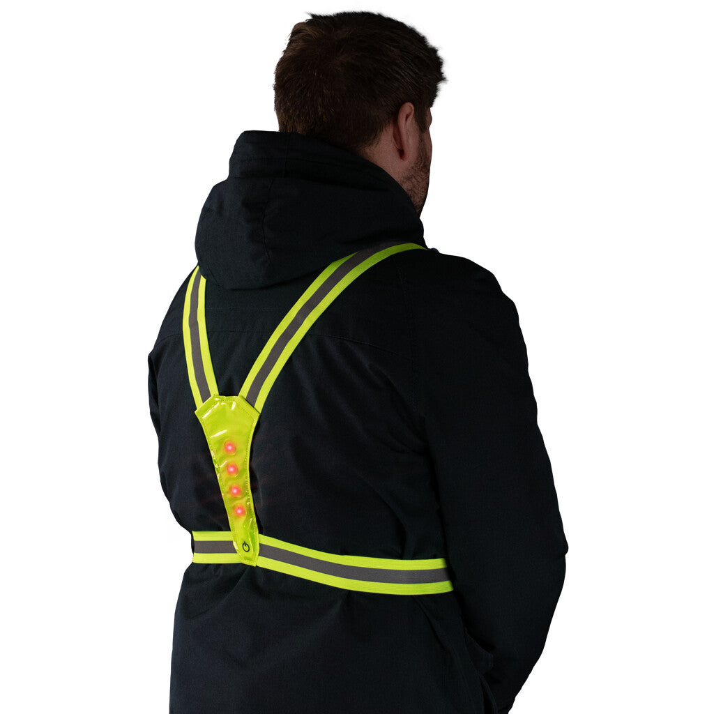Nightwalk Human Safety Harness Gelb