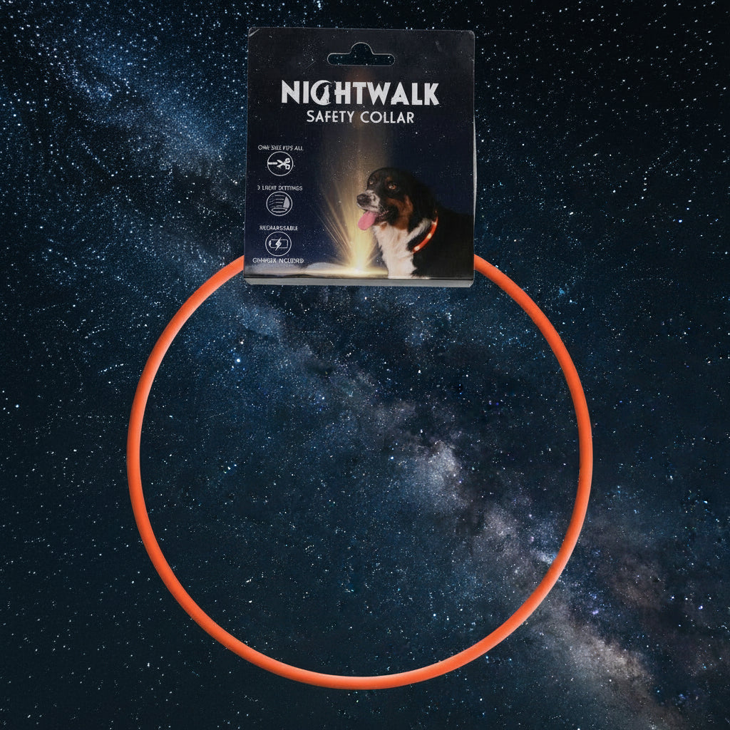 Nightwalk Safety Collar Orange