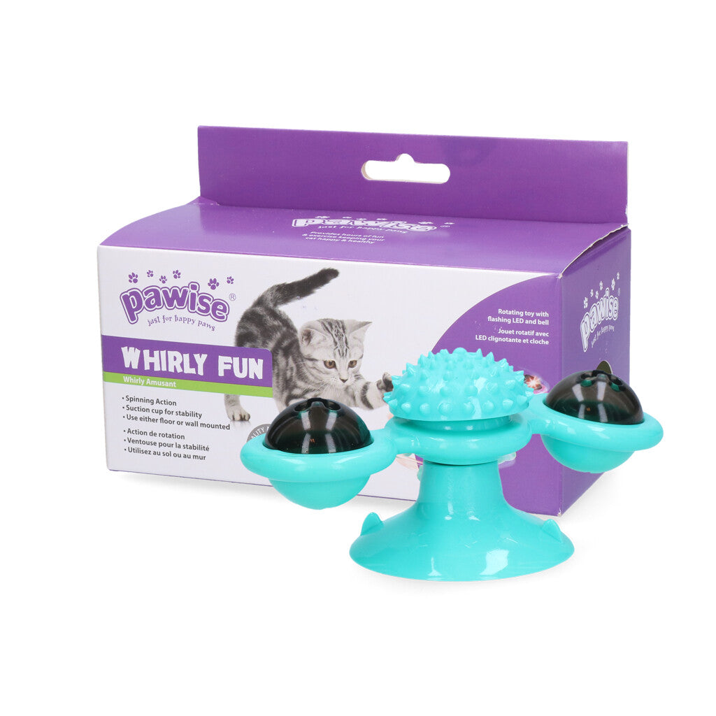 Pawise Twirly Whirly Cat Toy