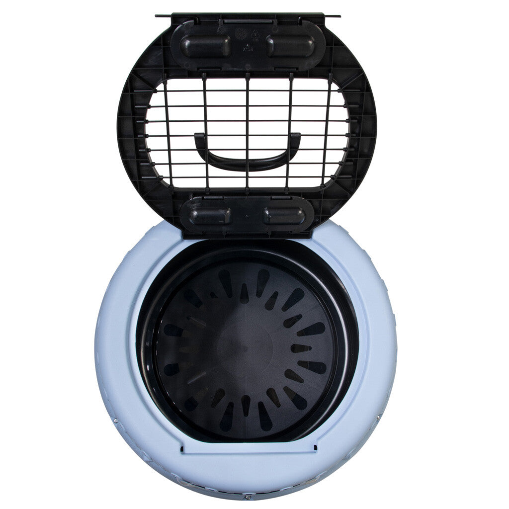 Petmate Get-A-Round Kennel For Cats Blue