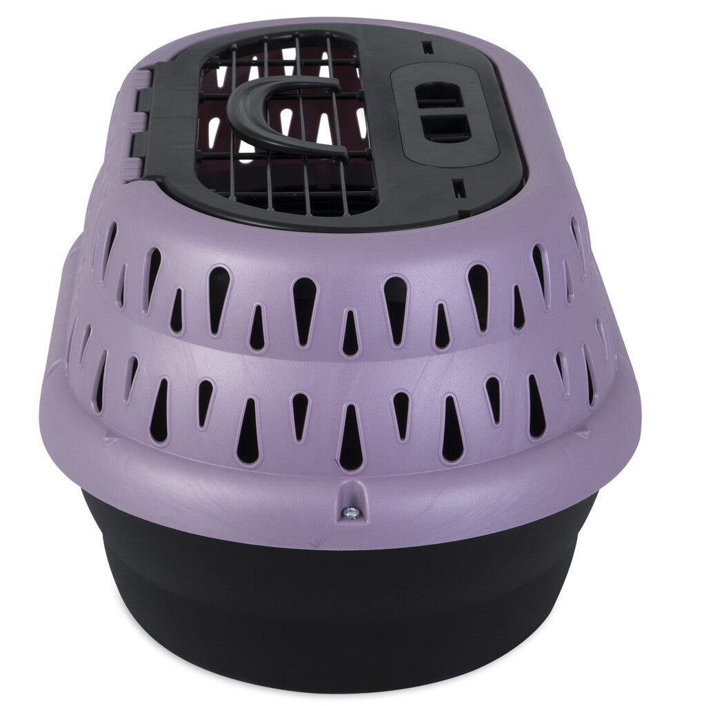Petmate Top Load Cat Kennel Pearl Bubble Grape