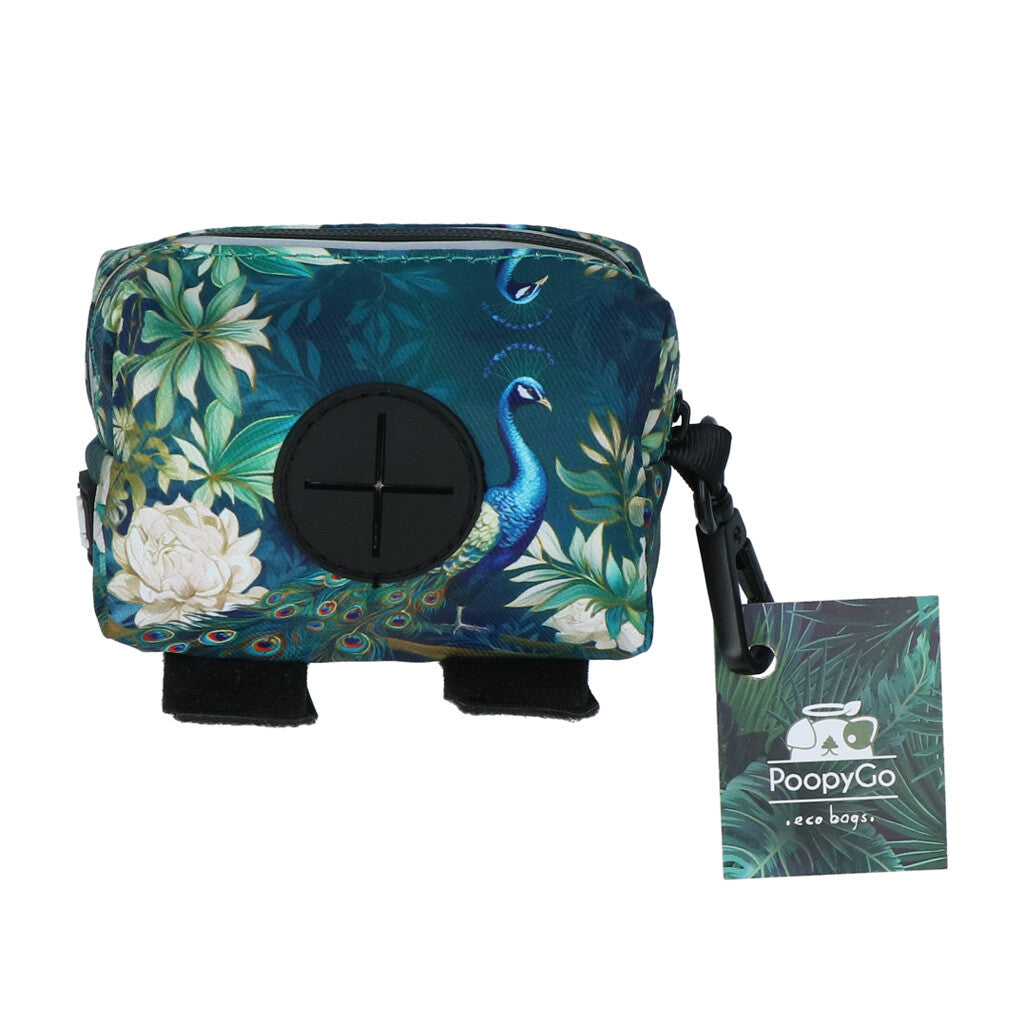 PoopyGo Eco Bag Pfau (Blau)