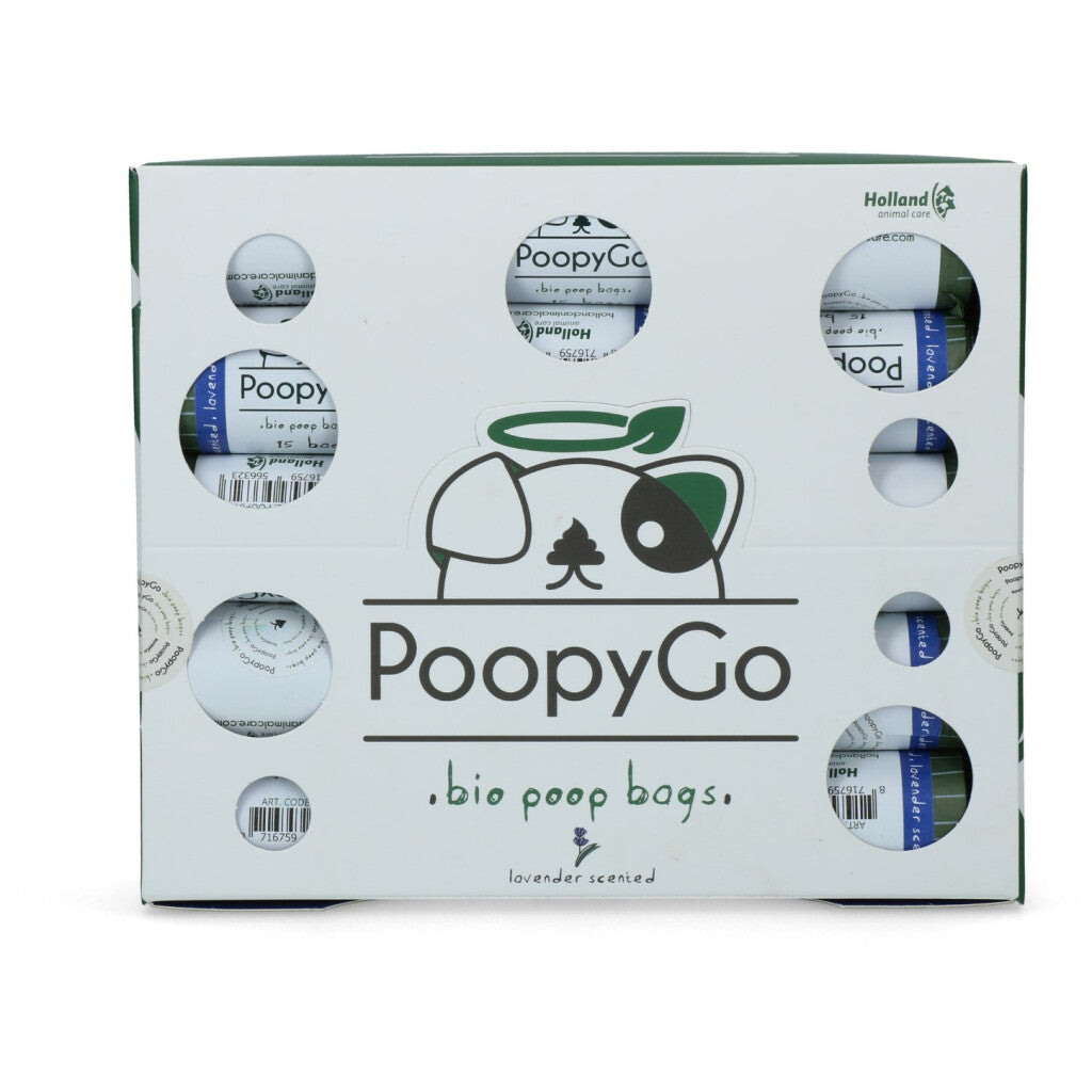 PoopyGo Umweltfreundlich Einzelrolle Lavendelduft