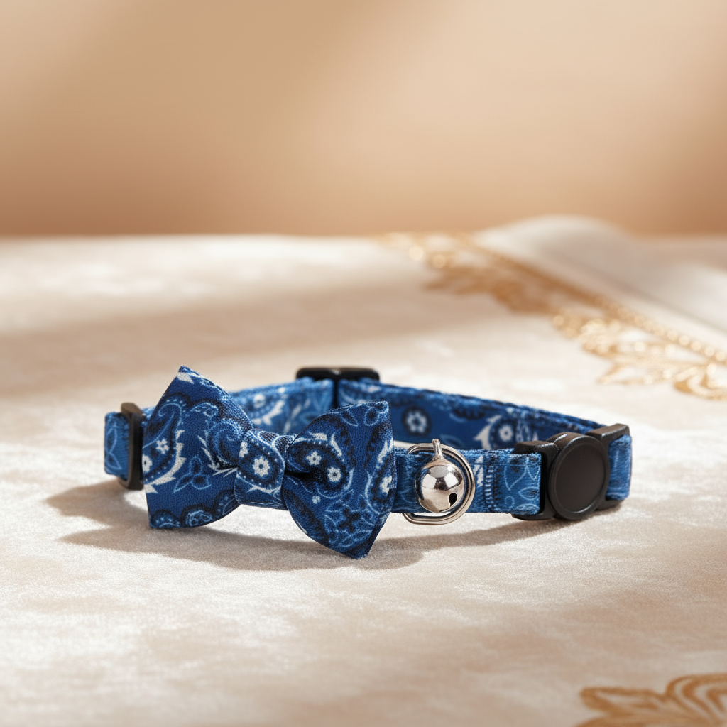 Pawise Cat Collar With Bowknot