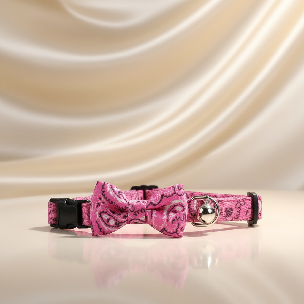 Pawise Cat Collar With Bowknot