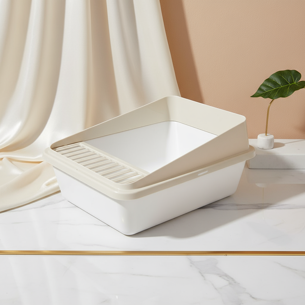 Luxury Background for Cat Litter Box