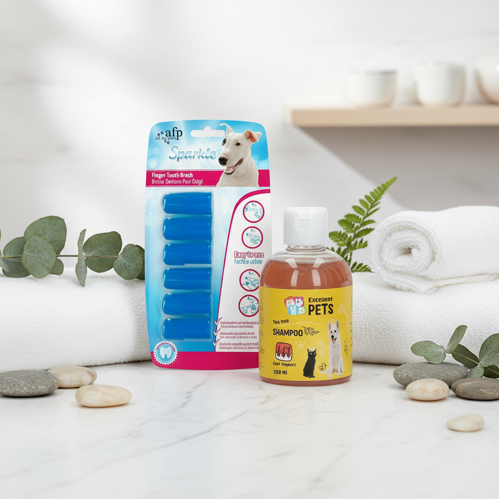 Luxury Finger Brush & Shampoo