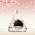Takara Tipi Cherry Blossom on Japanese Background
